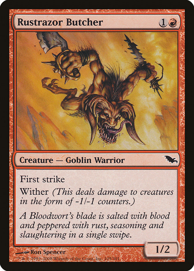 Rustrazor Butcher [Shadowmoor] | Game Haven TX