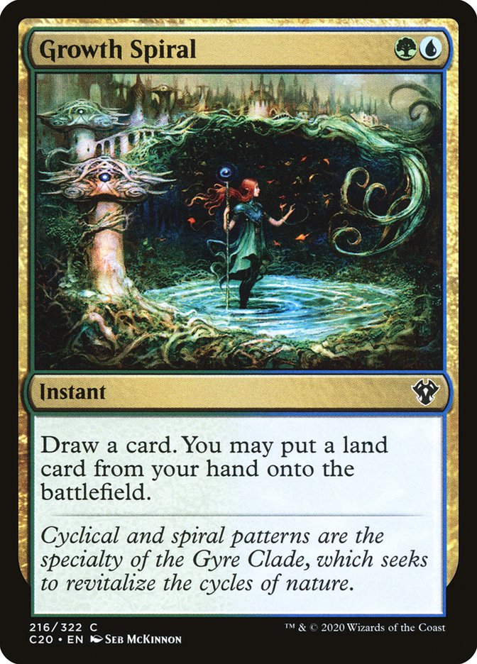 Growth Spiral [Commander 2020] | Game Haven TX