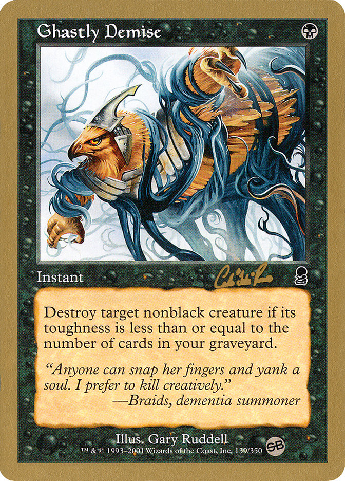 Ghastly Demise (Carlos Romao) (SB) [World Championship Decks 2002] | Game Haven TX