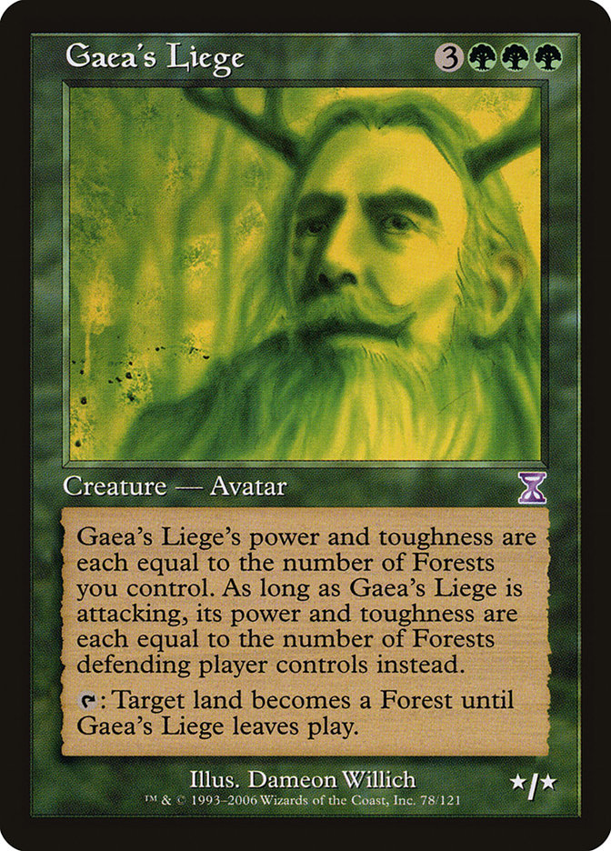 Gaea's Liege [Time Spiral Timeshifted] | Game Haven TX