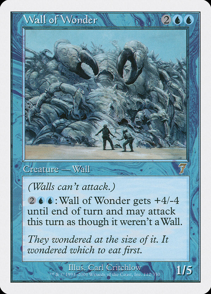 Wall of Wonder [Seventh Edition] | Game Haven TX