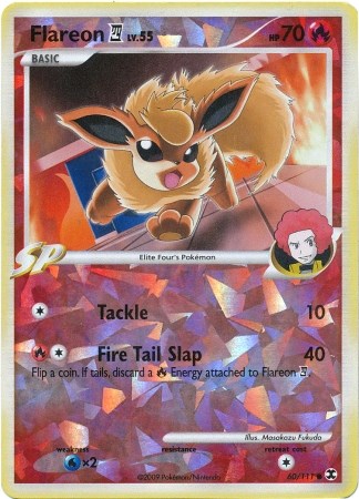 Flareon (60/111) (Cracked Ice) [Platinum: Rising Rivals] | Game Haven TX