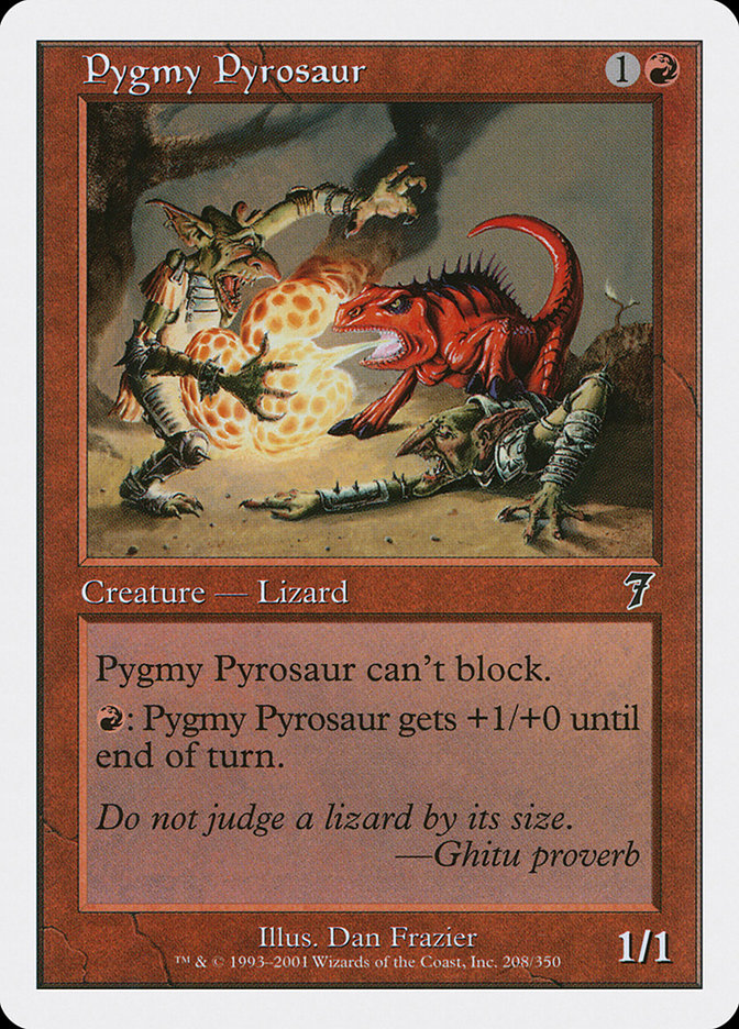 Pygmy Pyrosaur [Seventh Edition] | Game Haven TX