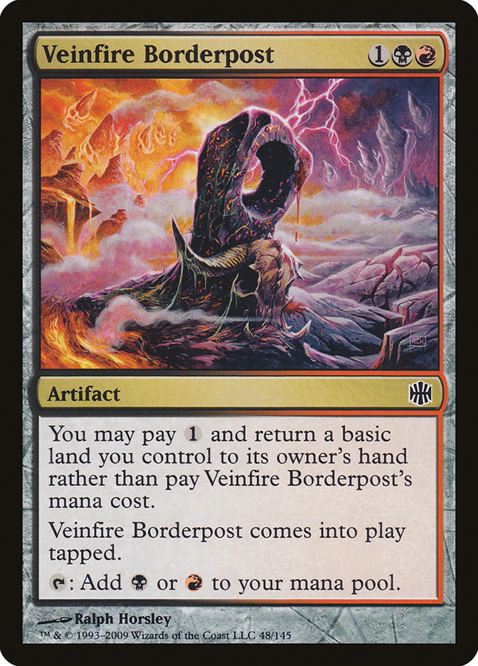 Veinfire Borderpost [Alara Reborn] | Game Haven TX