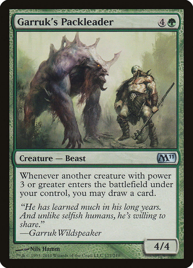 Garruk's Packleader [Magic 2011] | Game Haven TX