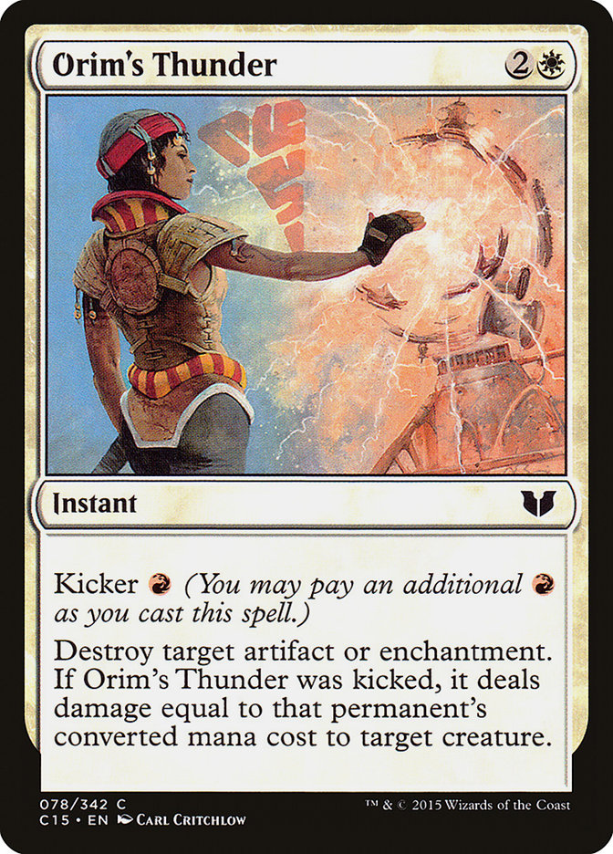 Orim's Thunder [Commander 2015] | Game Haven TX