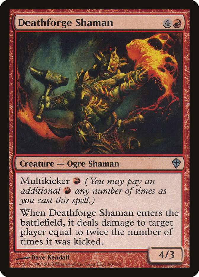 Deathforge Shaman [Worldwake] | Game Haven TX