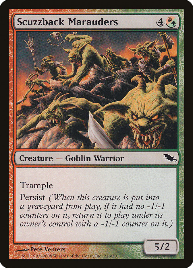 Scuzzback Marauders [Shadowmoor] | Game Haven TX