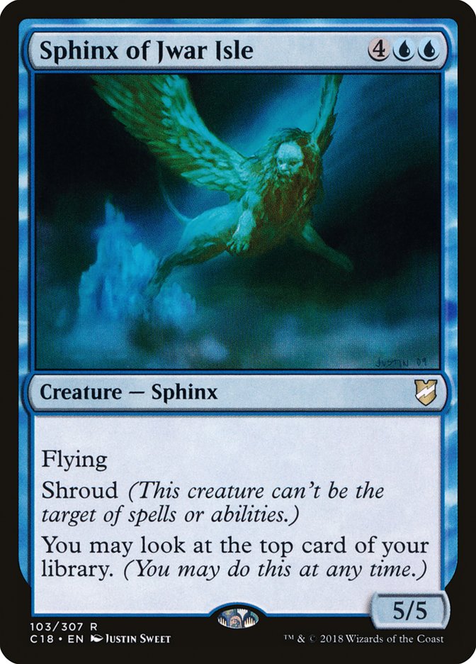 Sphinx of Jwar Isle [Commander 2018] | Game Haven TX