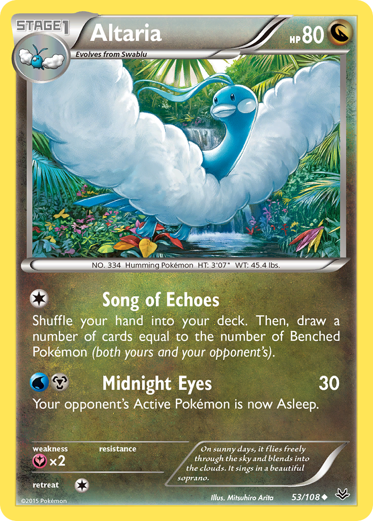 Altaria (53/108) [XY: Roaring Skies] | Game Haven TX