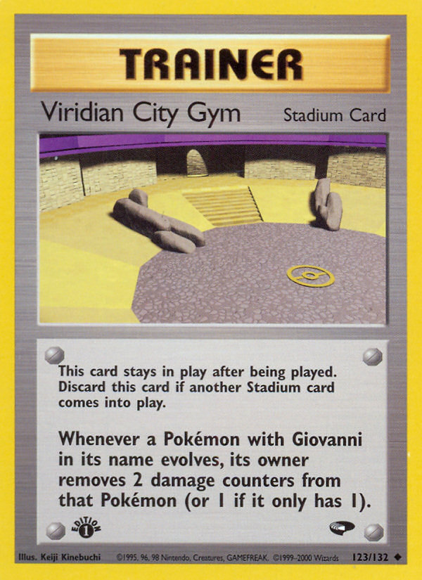 Viridian City Gym (123/132) [Gym Challenge 1st Edition] | Game Haven TX