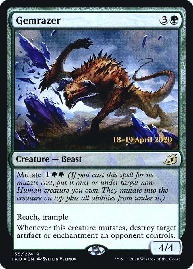 Gemrazer [Ikoria: Lair of Behemoths Promos] | Game Haven TX