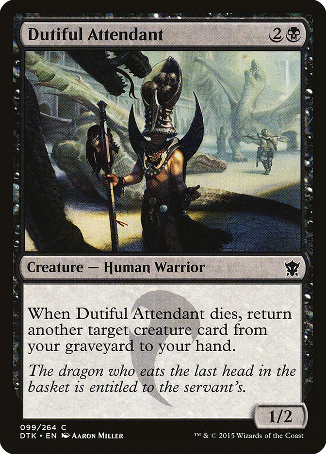 Dutiful Attendant [Dragons of Tarkir] | Game Haven TX