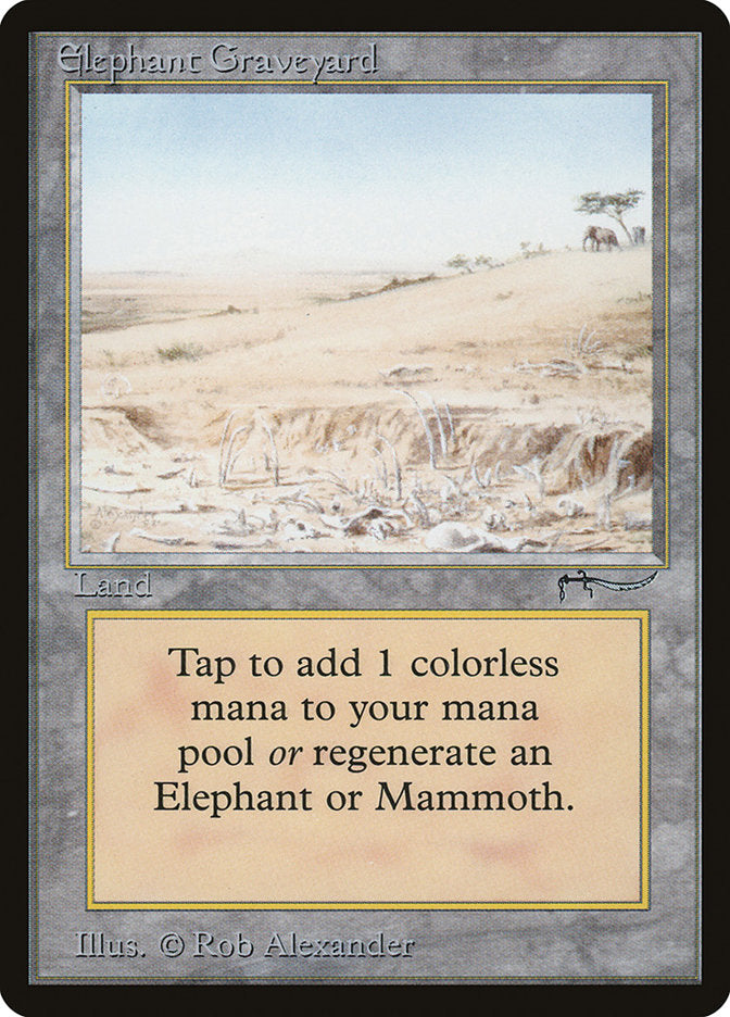 Elephant Graveyard [Arabian Nights] | Game Haven TX