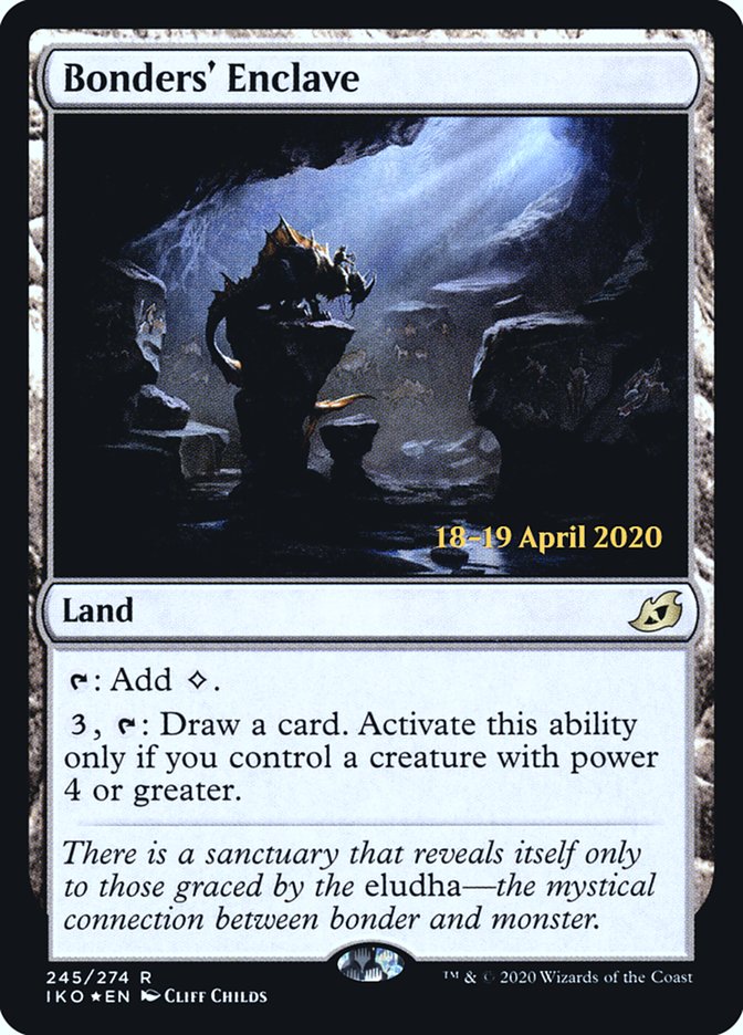Bonders' Enclave [Ikoria: Lair of Behemoths Promos] | Game Haven TX
