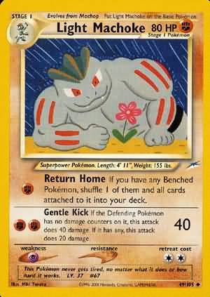 Light Machoke (49/105) [Neo Destiny Unlimited] | Game Haven TX