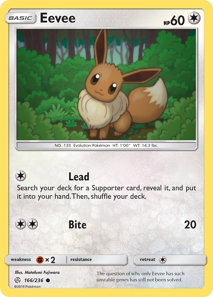 Eevee (166/236) [Sun & Moon: Cosmic Eclipse] | Game Haven TX