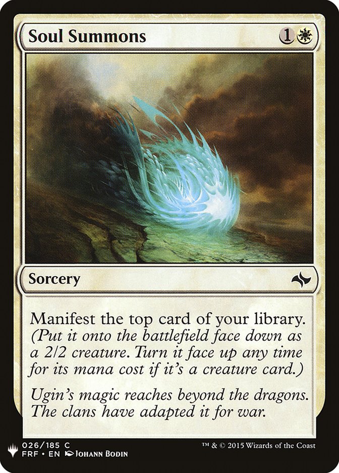 Soul Summons [Mystery Booster] | Game Haven TX