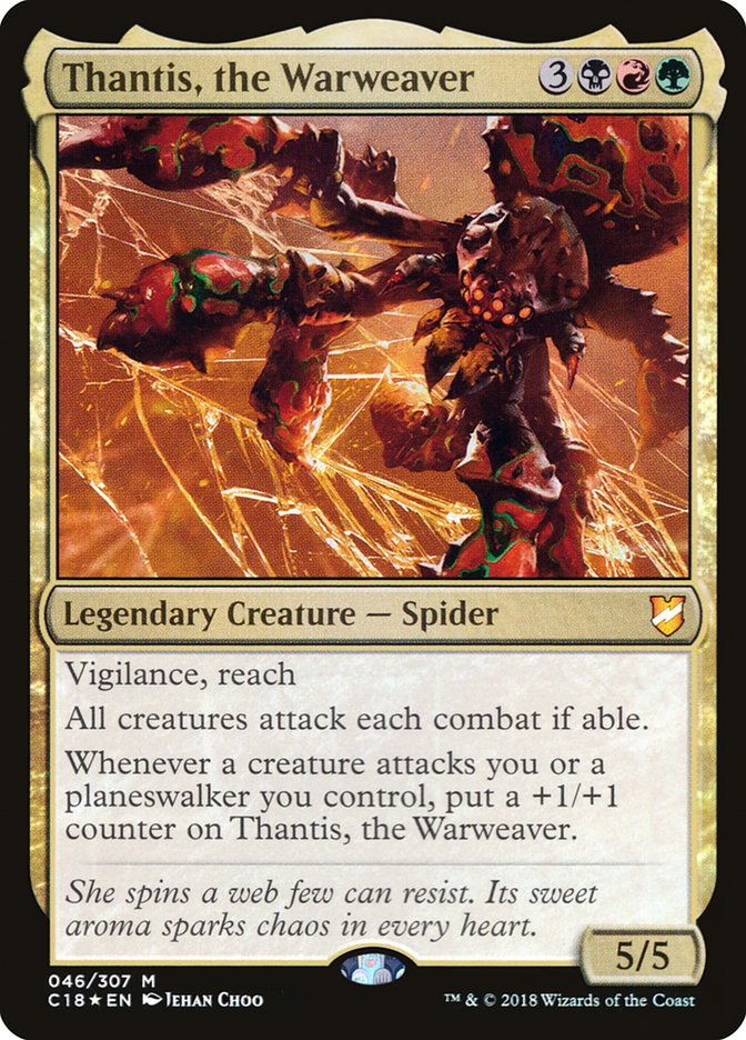 Thantis, the Warweaver [Commander 2018] | Game Haven TX