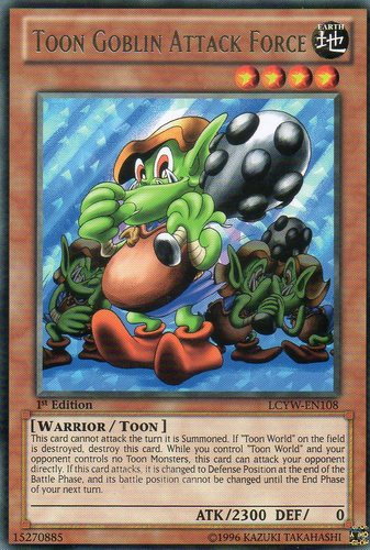 Toon Goblin Attack Force [LCYW-EN108] Rare | Game Haven TX