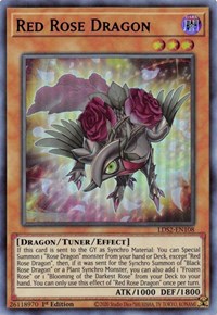 Red Rose Dragon (Purple) [LDS2-EN108] Ultra Rare | Game Haven TX