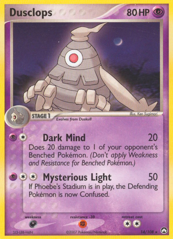 Dusclops (14/108) [EX: Power Keepers] | Game Haven TX