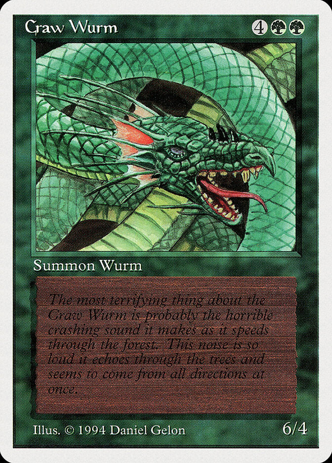 Craw Wurm [Summer Magic / Edgar] | Game Haven TX