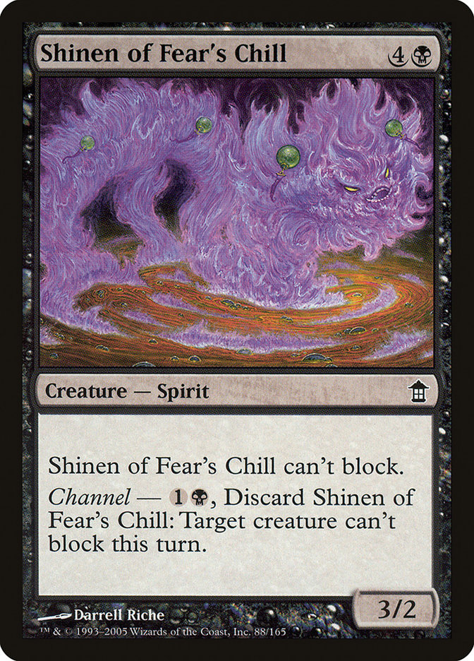Shinen of Fear's Chill [Saviors of Kamigawa] | Game Haven TX