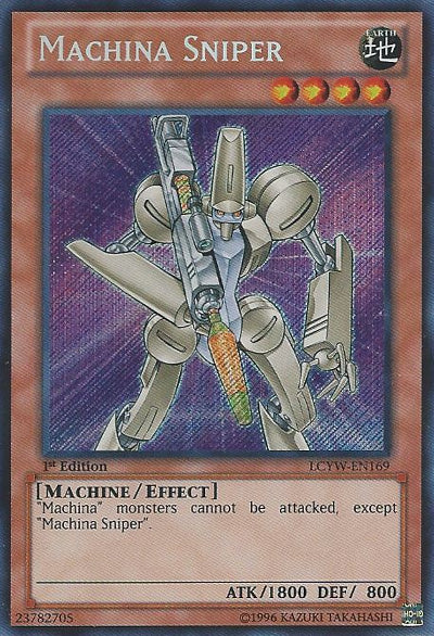 Machina Sniper [LCYW-EN169] Secret Rare | Game Haven TX