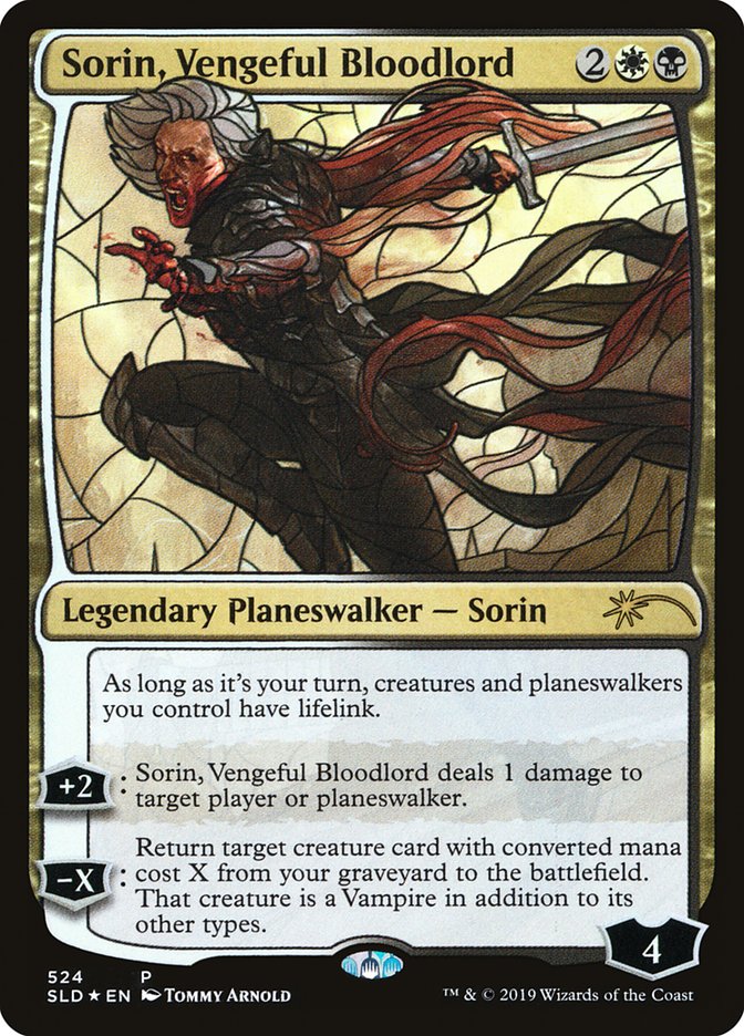 Sorin, Vengeful Bloodlord (Stained Glass) [Secret Lair Drop Promos] | Game Haven TX