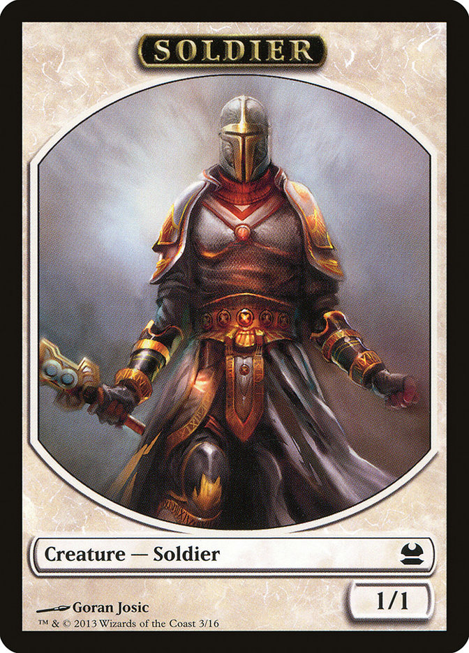Soldier [Modern Masters Tokens] | Game Haven TX