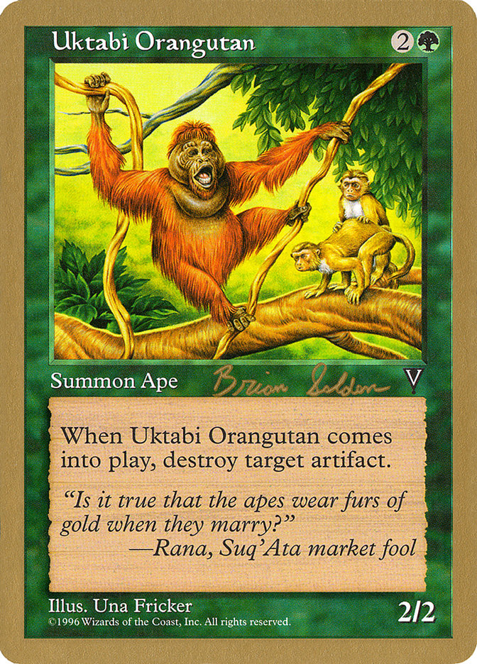 Uktabi Orangutan (Brian Selden) [World Championship Decks 1998] | Game Haven TX