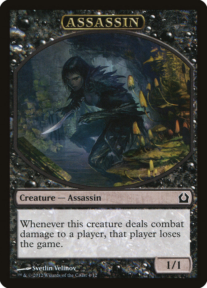 Assassin [Return to Ravnica Tokens] | Game Haven TX