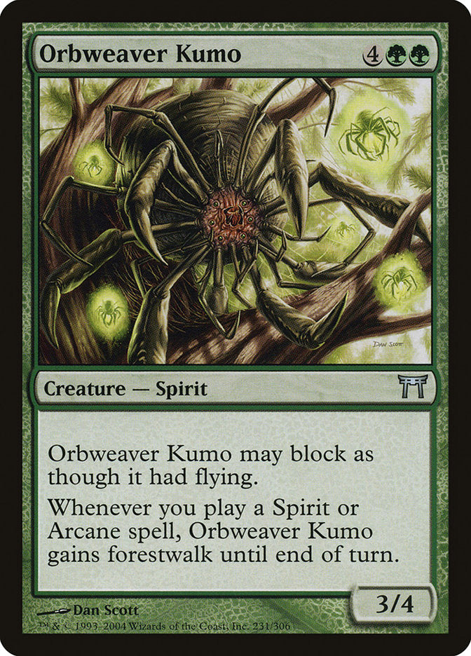 Orbweaver Kumo [Champions of Kamigawa] | Game Haven TX