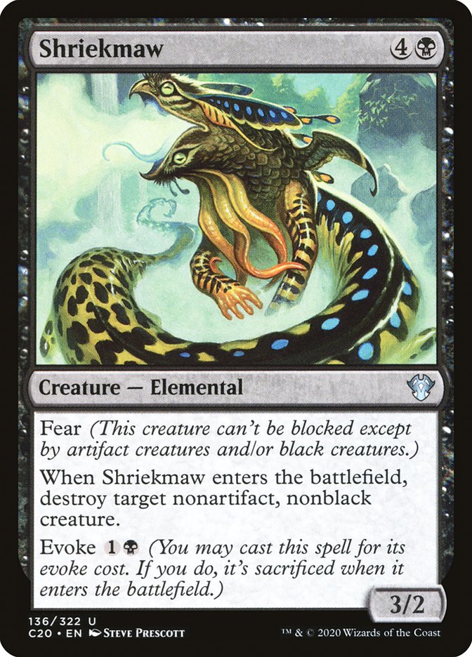 Shriekmaw [Commander 2020] | Game Haven TX