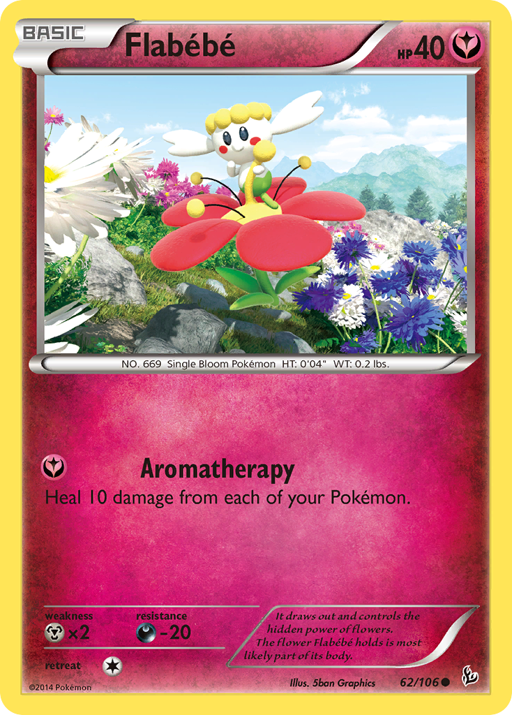 Flabebe (62/106) [XY: Flashfire] | Game Haven TX