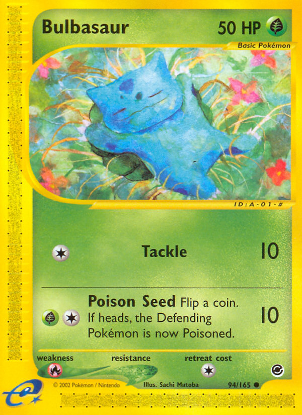 Bulbasaur (94/165) [Expedition: Base Set] | Game Haven TX