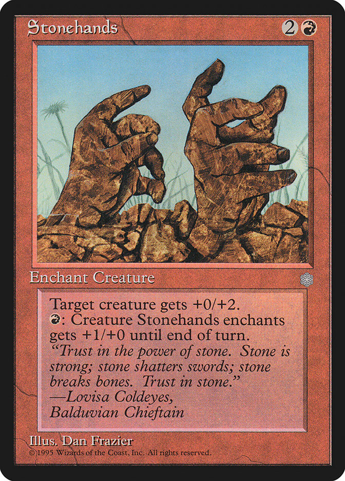 Stonehands [Ice Age] | Game Haven TX