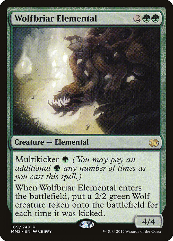 Wolfbriar Elemental [Modern Masters 2015] | Game Haven TX