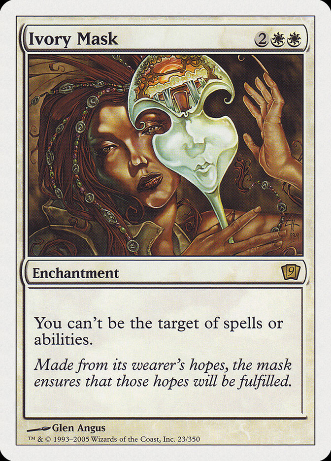 Ivory Mask [Ninth Edition] | Game Haven TX
