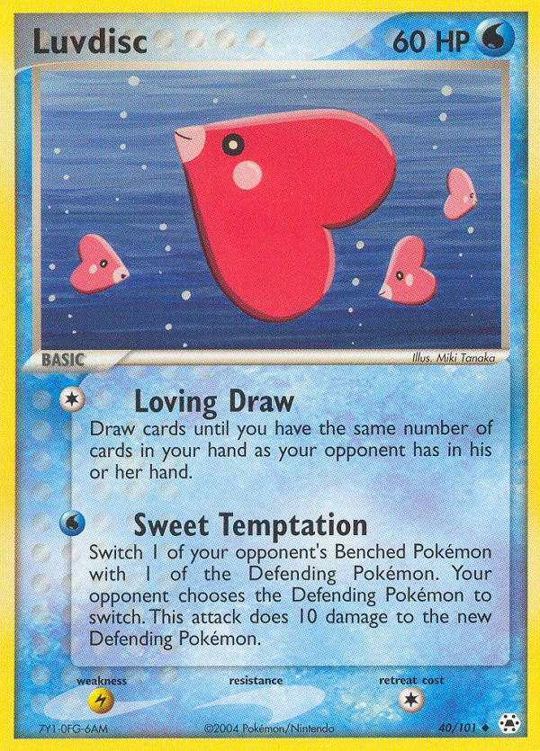 Luvdisc (40/101) [EX: Hidden Legends] | Game Haven TX