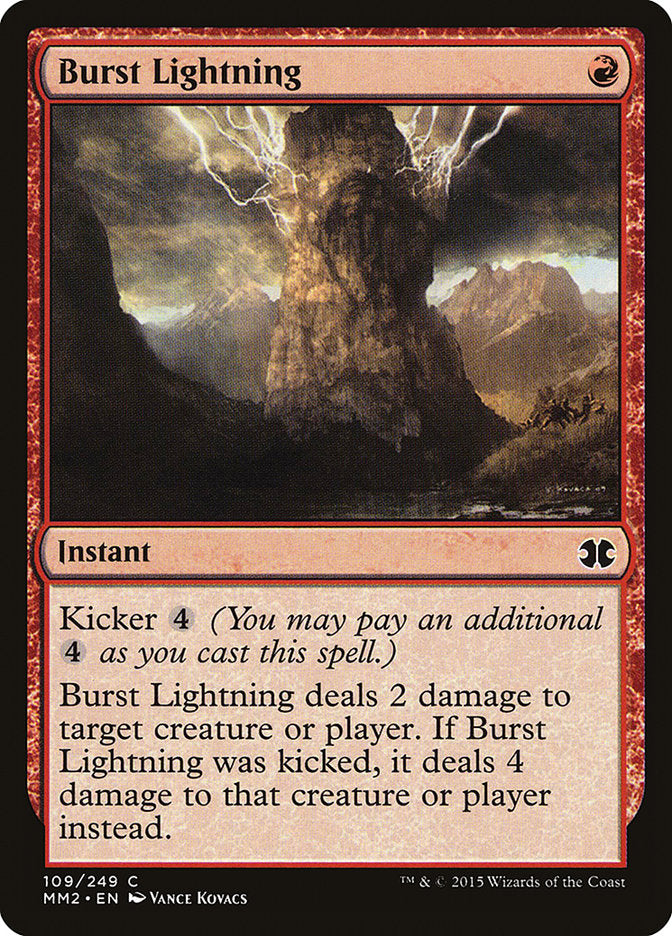 Burst Lightning [Modern Masters 2015] | Game Haven TX