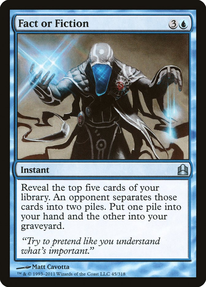 Fact or Fiction [Commander 2011] | Game Haven TX