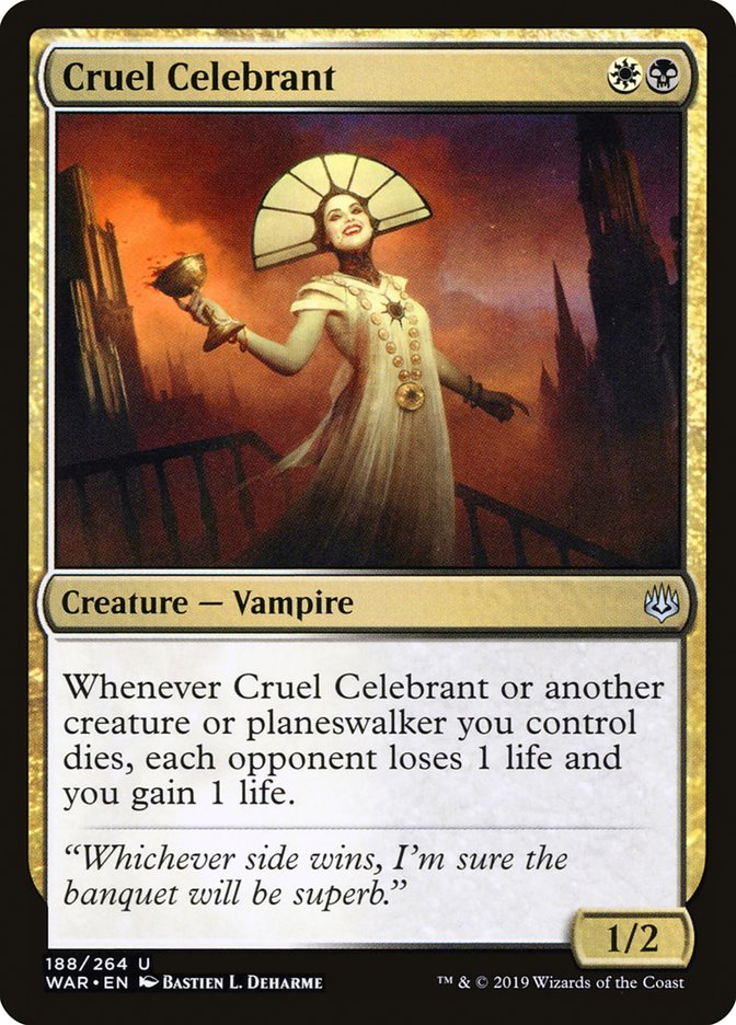 Cruel Celebrant [War of the Spark] | Game Haven TX