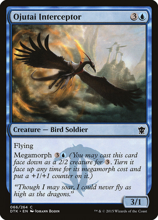 Ojutai Interceptor [Dragons of Tarkir] | Game Haven TX