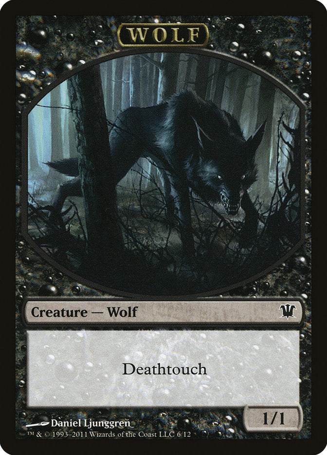 Wolf (6/12) [Innistrad Tokens] | Game Haven TX