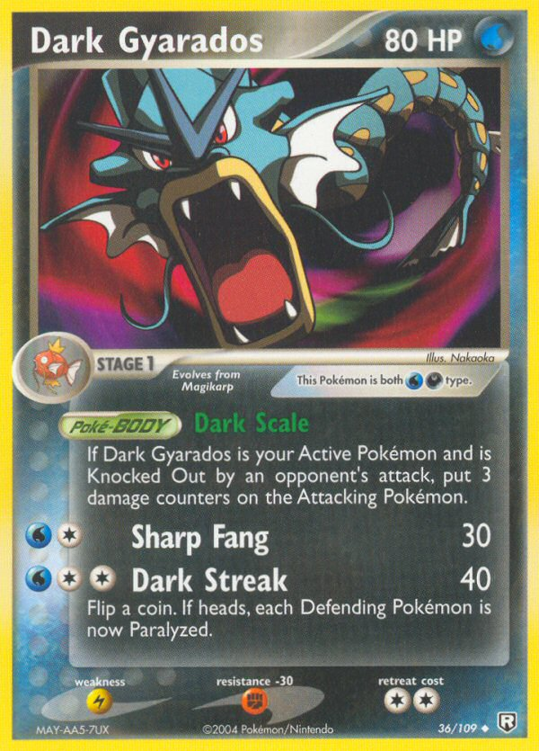 Dark Gyarados (36/109) [EX: Team Rocket Returns] | Game Haven TX