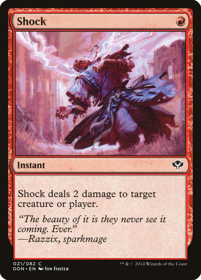 Shock [Duel Decks: Speed vs. Cunning] | Game Haven TX
