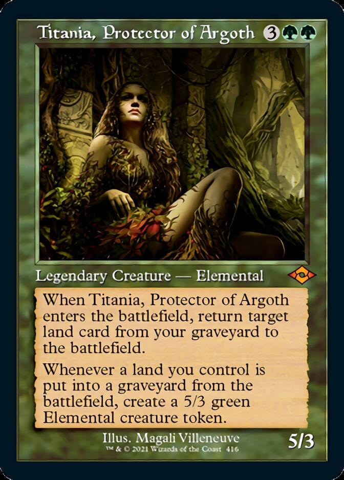 Titania, Protector of Argoth (Retro) [Modern Horizons 2] | Game Haven TX