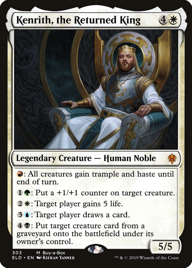 Kenrith, the Returned King (Buy-A-Box) [Throne of Eldraine Promos] | Game Haven TX